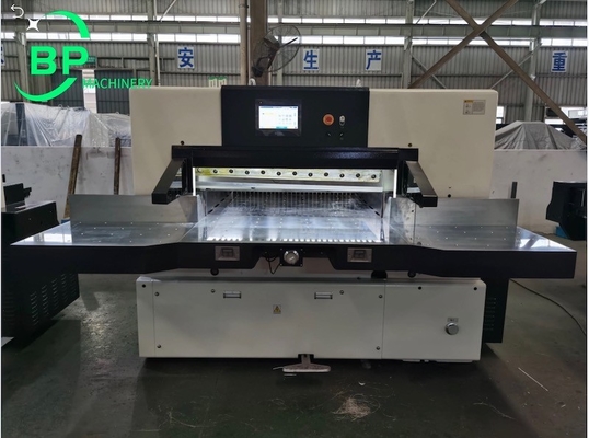 High Speed Hydraulic Computerized Paper Guillotine K Serial Machines Paper Cutter and Cutting QZYK130