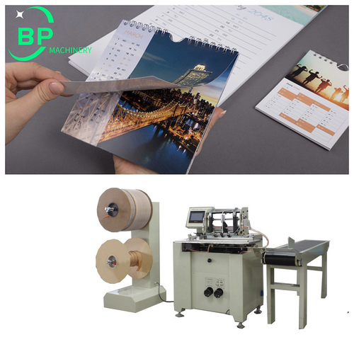 Latest company case about Calendar wire o binding machine install in Russia speaking country