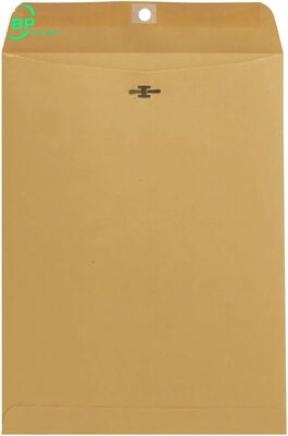 Kraft Clasp envelope machine bp001 with hole punch and metal clasp insert for many differ size kraft paper