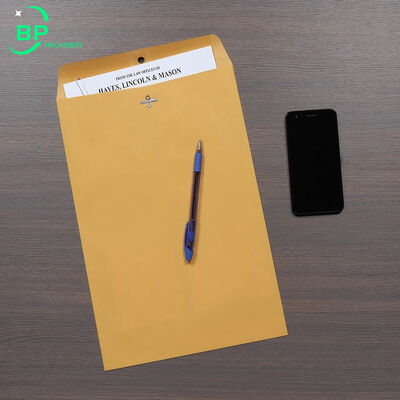 Kraft Clasp envelope machine bp001 with hole punch and metal clasp insert for many differ size kraft paper