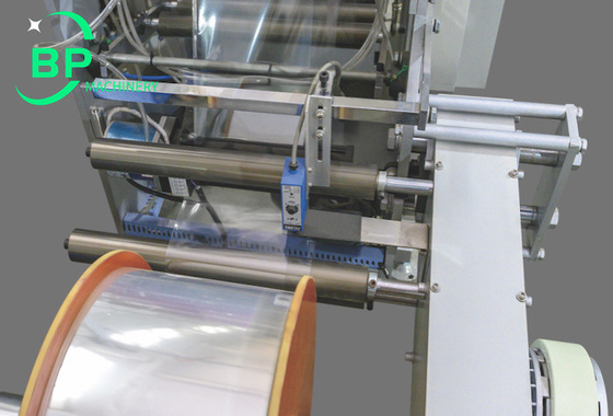Automatic Opp Folded Film Bagging And Packing Machine For Notebook Magazine Envelope