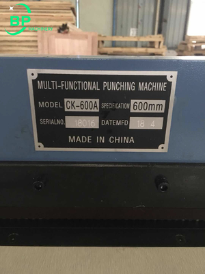 Semi Automatic paper,cardboard ,Calendar hole Punching Machine CK600